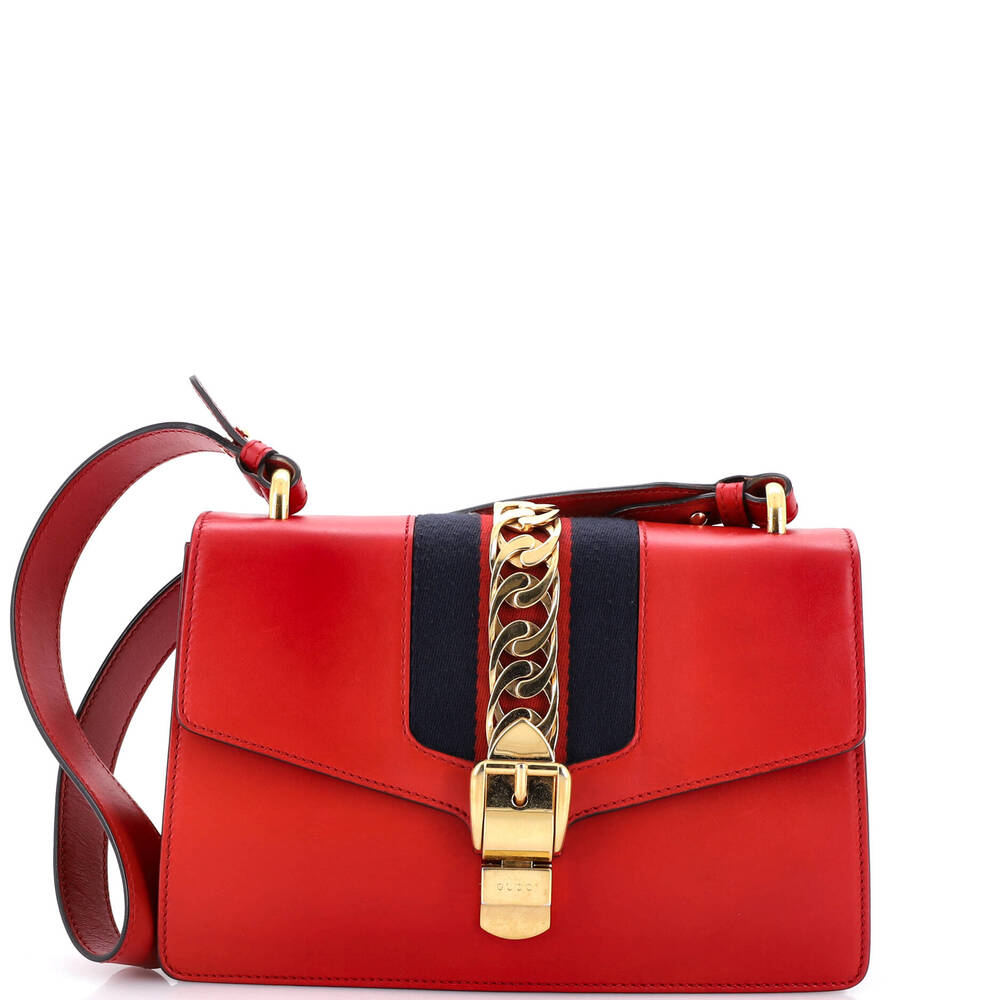 Gucci Sylvie Shoulder Bag Leather Small #259405G88B